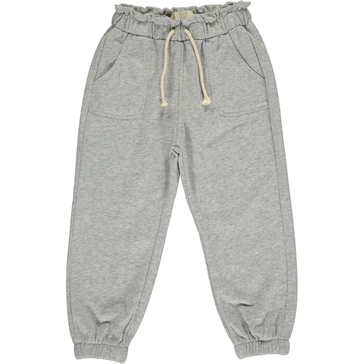 Girls Blair Jogger in Heathered Grey