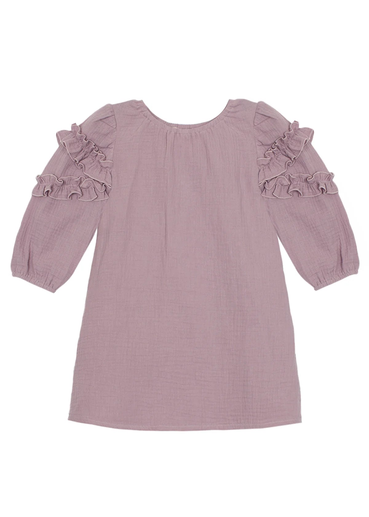 Girls Lavender Dew Gauze Dress