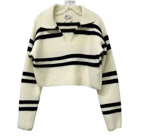 Daisy long sleeve hot sale striped cardigan