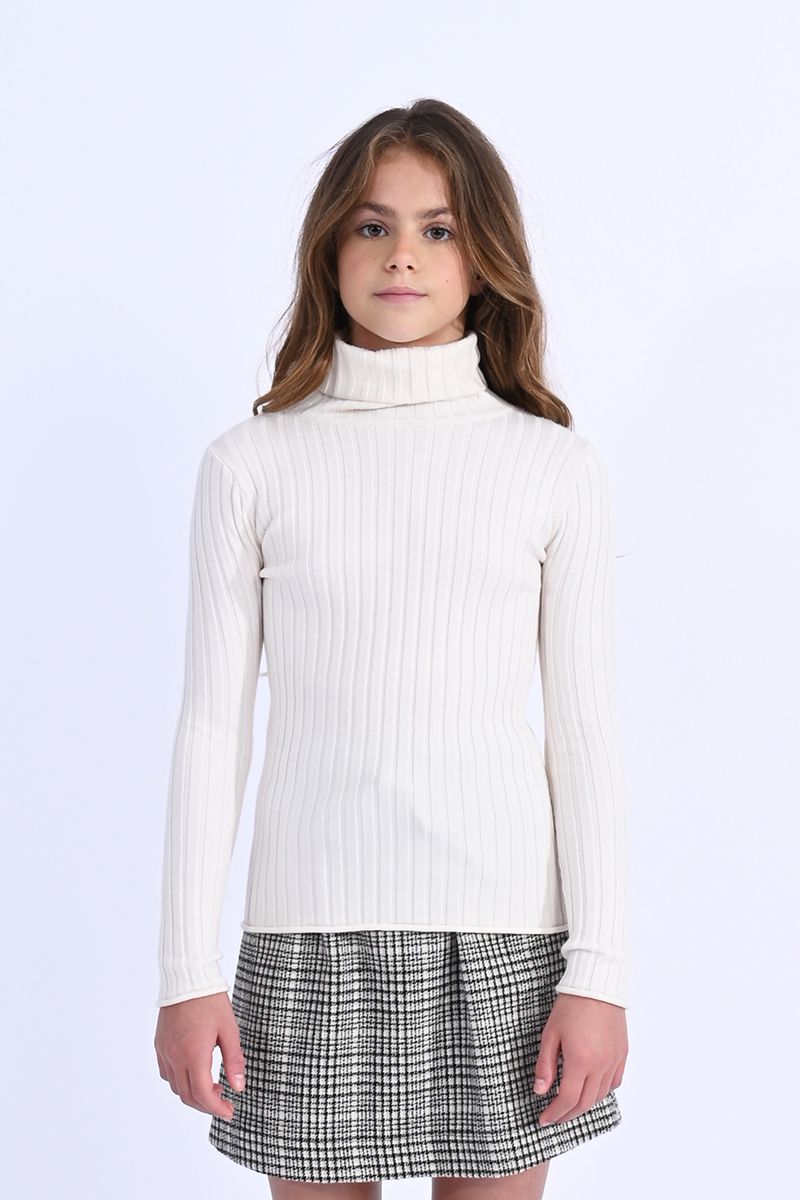 Girls Ribbed Under Sweater
