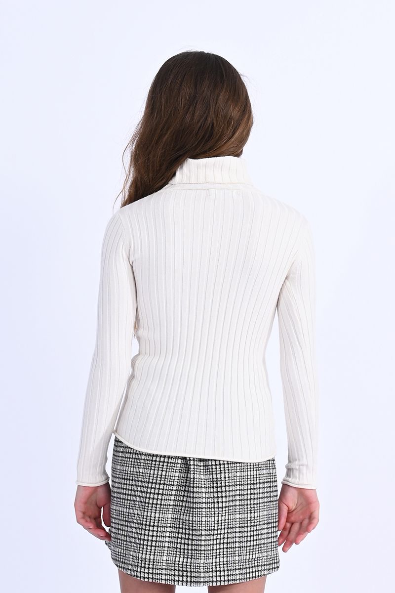 Girls Ribbed Under Sweater