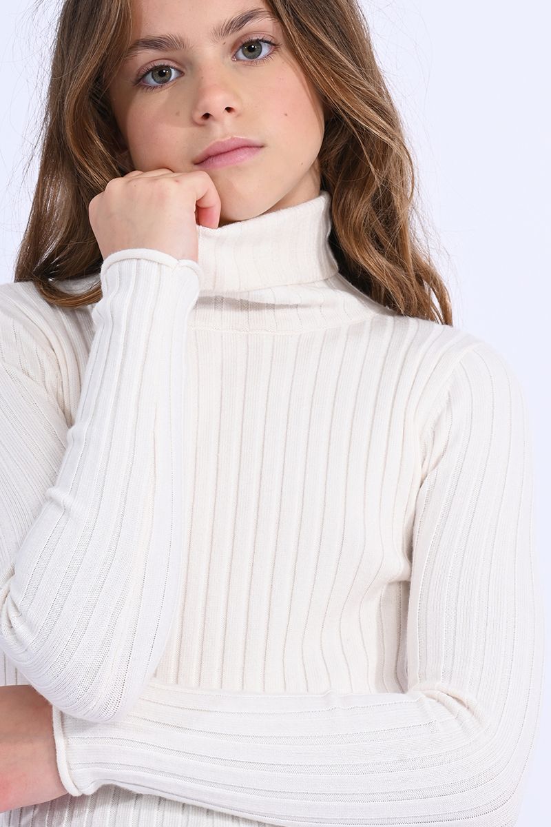 Girls Ribbed Under Sweater