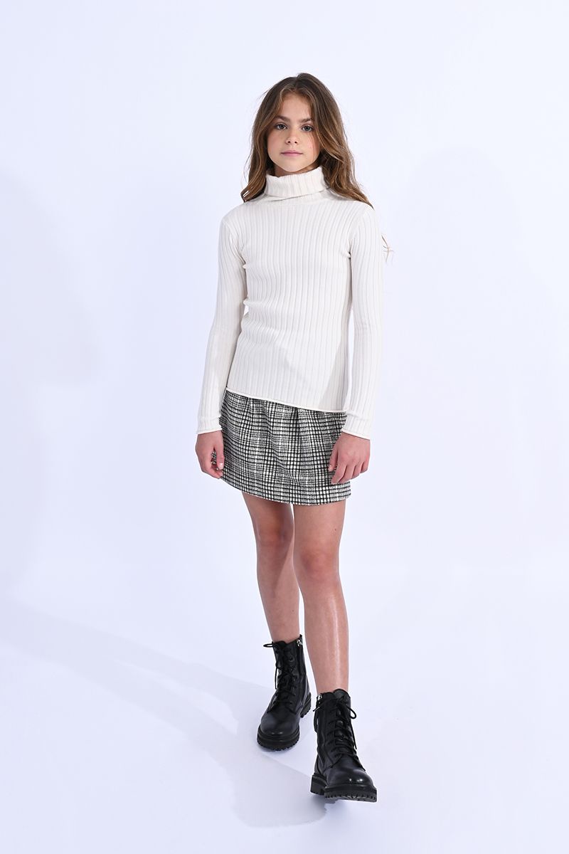 Girls Ribbed Under Sweater