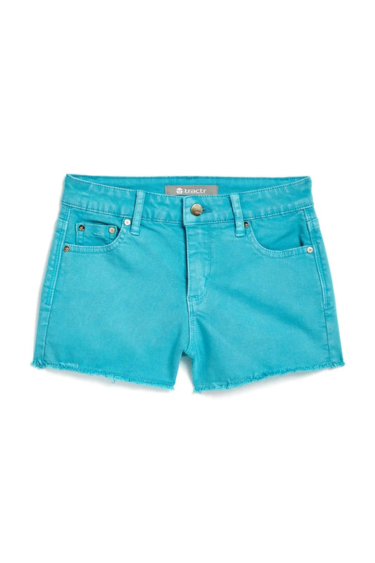 Girls Fray Hem Short