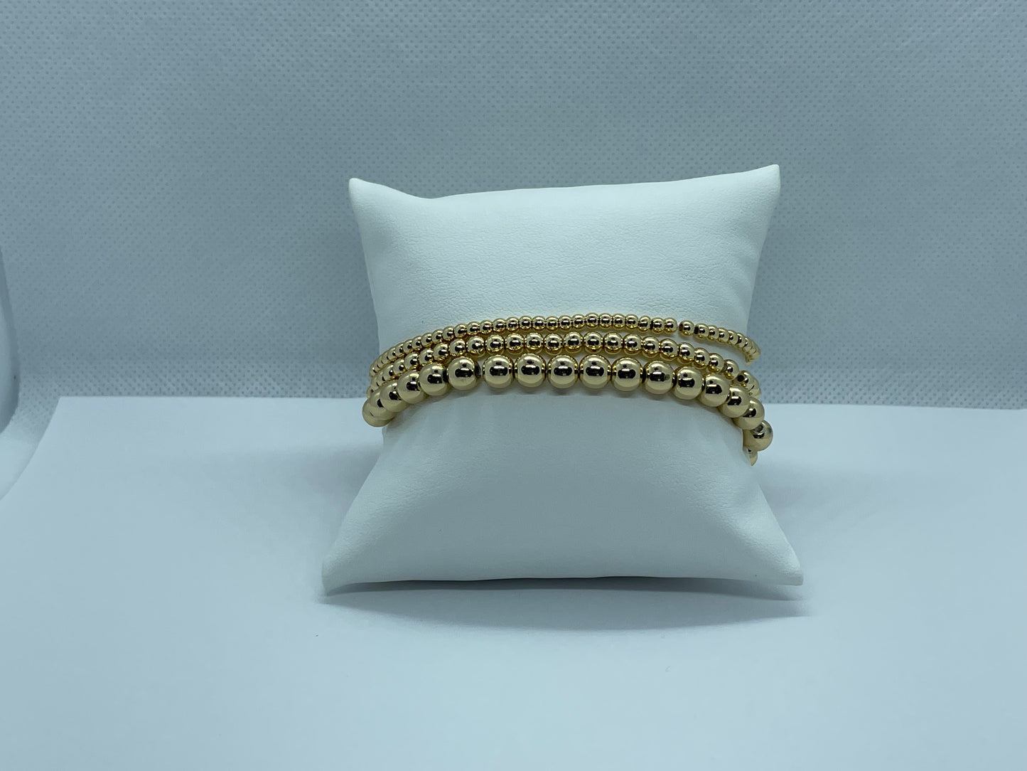 Gold Beaded Bracelets