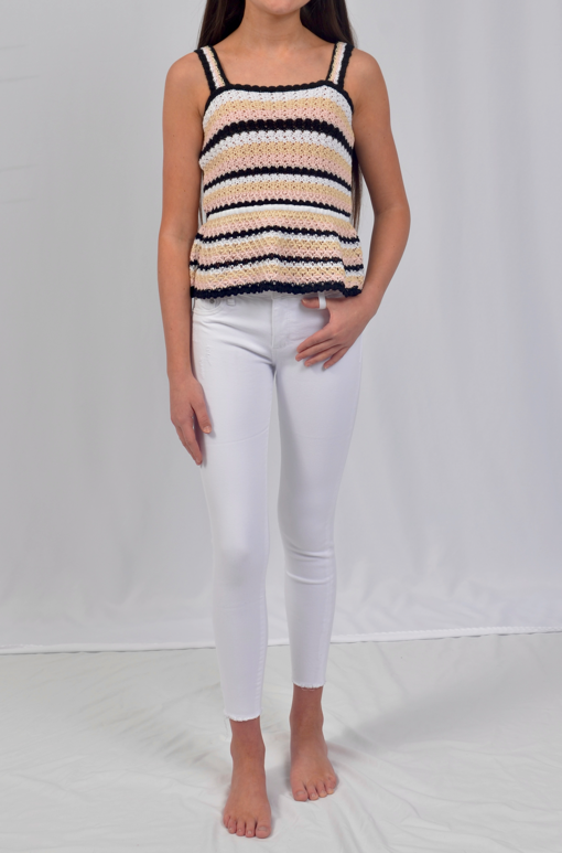 Girls Monique Crochet Top