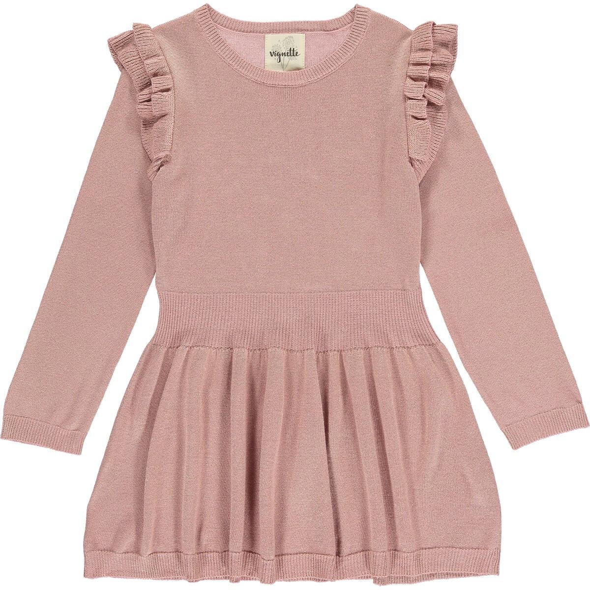 Girls Carrie Dress in Pink