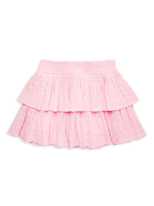 Girls Ruffle Skort in Pink