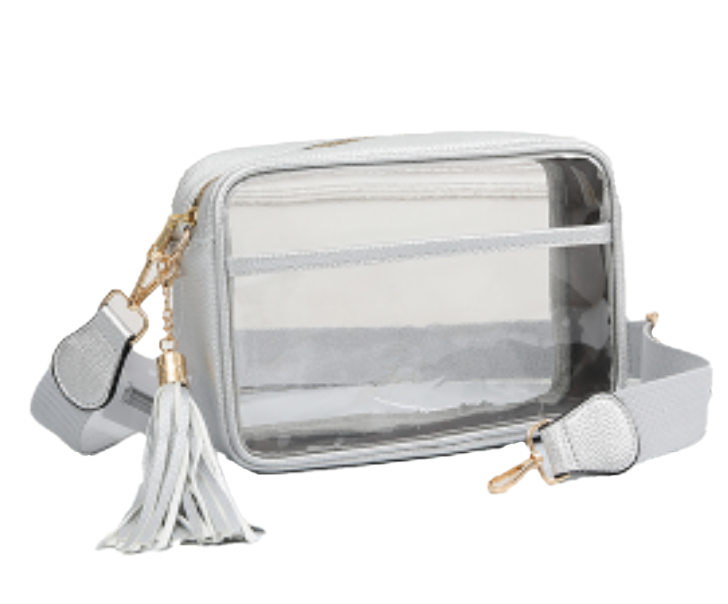 Silver Crossbody Purse