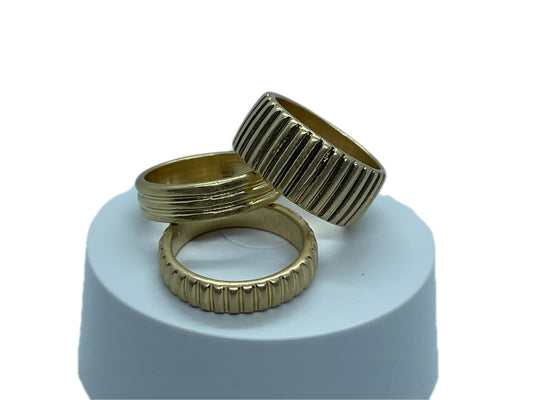 Textured Rings