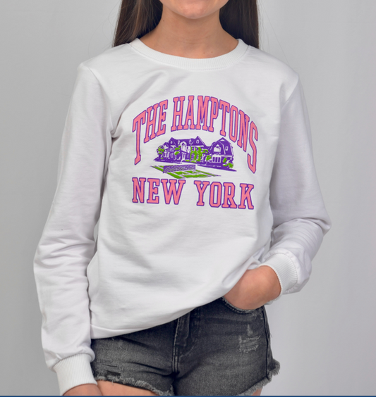 Girls The Hamptons Sweatshirt