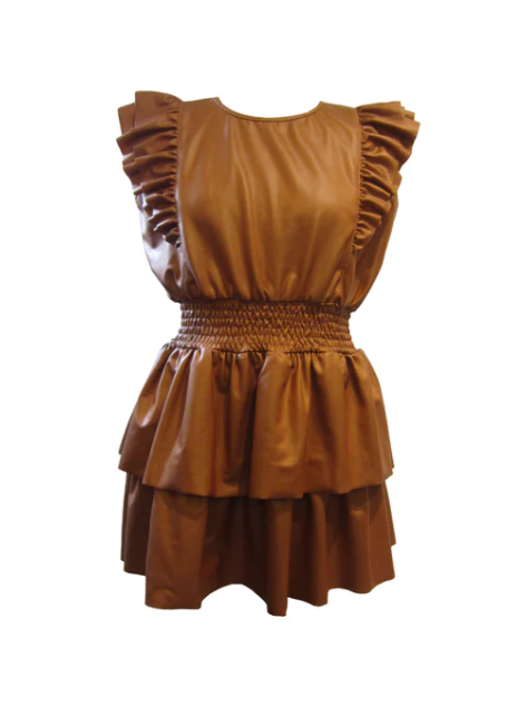 Girls Rock N' Roll Ruffle Dress