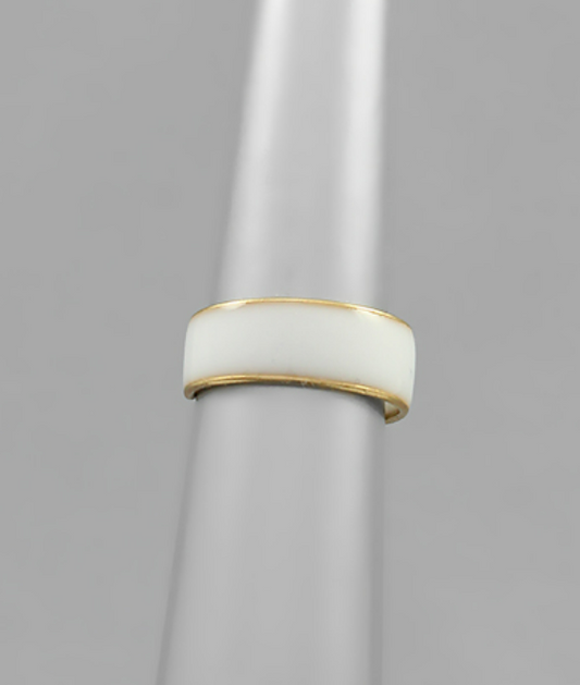Gold Rimmed Ring