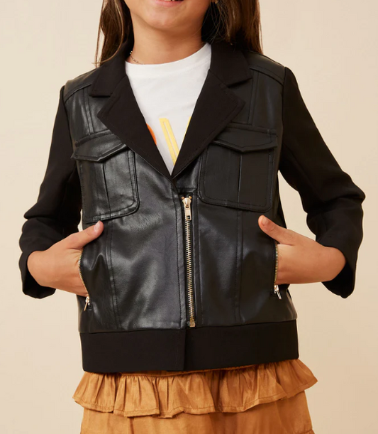 Girls Biker Jacket