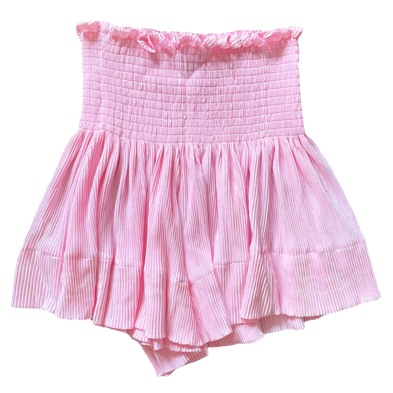 Girls Pleat Swing Shorts